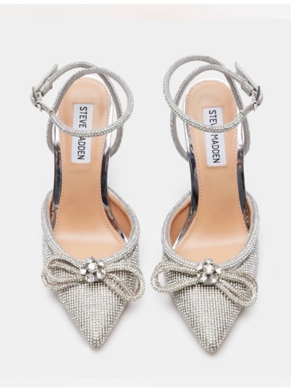 Steve Madden VIABLE Rhinestone-Embellished Stilettos